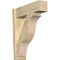 Ekena Millwork Funston Block Rough Sawn Outlooker, Douglas Fir, 8"W x 26"D x 32"H OUT08X26X32FST05RDF - alternate 1